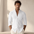 Men's Linen Shirt | Long-Sleeve Lightweight Relaxed Fit