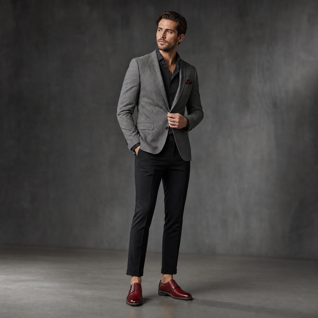 Men's Dress Shoes | Lace-Up Formal with Polished Finish