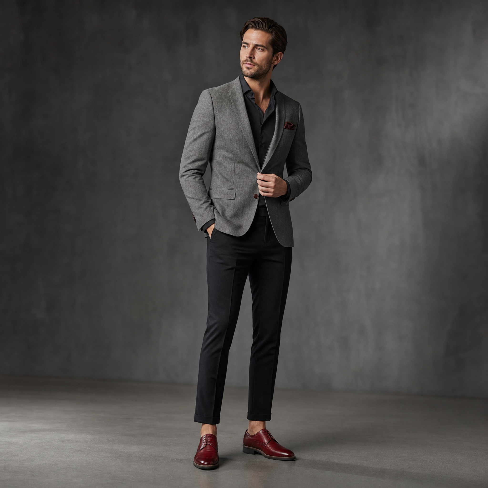 Men's Dress Shoes | Lace-Up Formal with Polished Finish