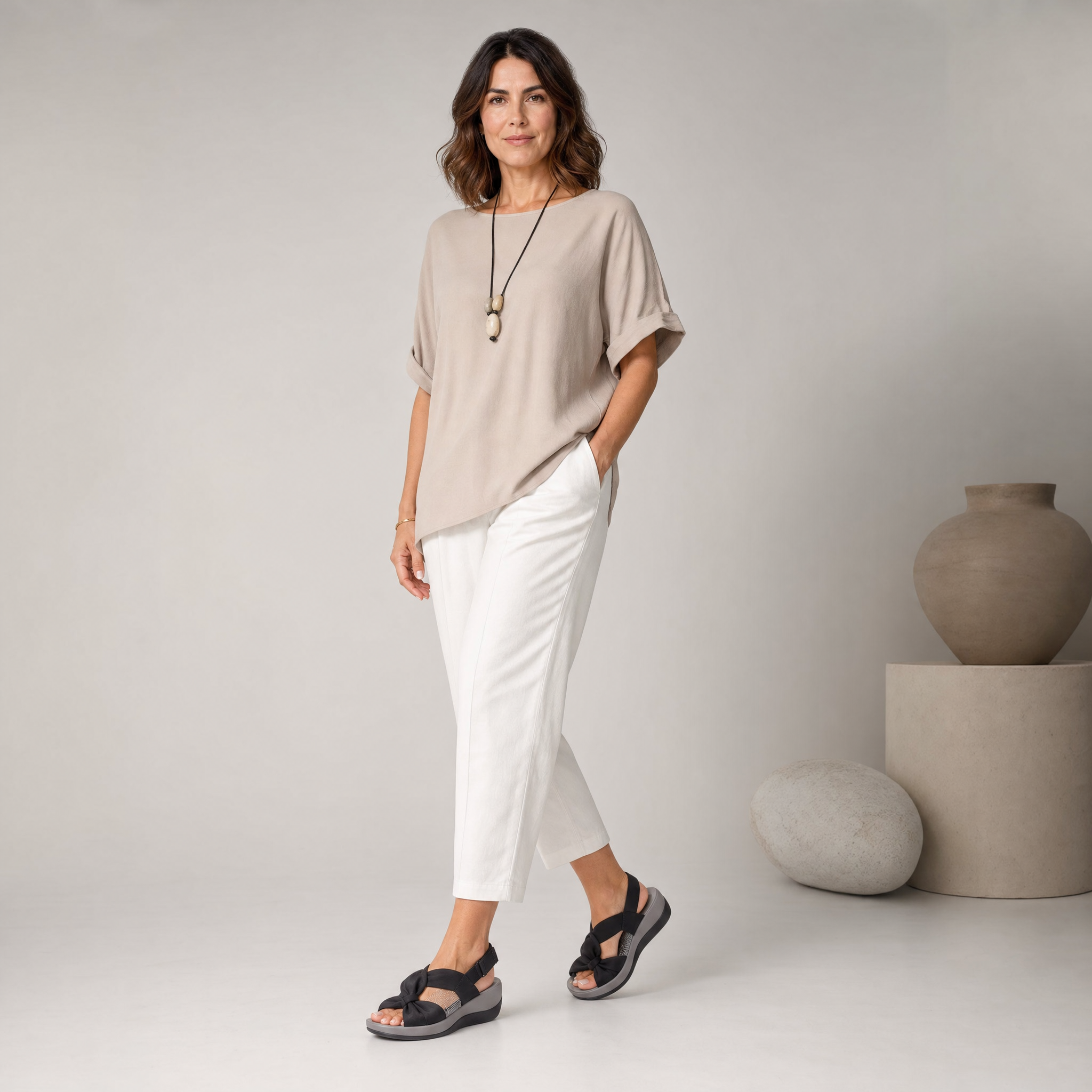 Women's Ergonomic Sandals – Cushioned Pain-Free Comfort Slides