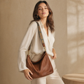 Women's Leather Tote Bag – Large Shoulder Work Travel Bag