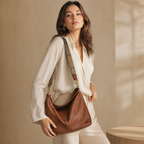 Women's Leather Tote Bag – Large Shoulder Work Travel Bag