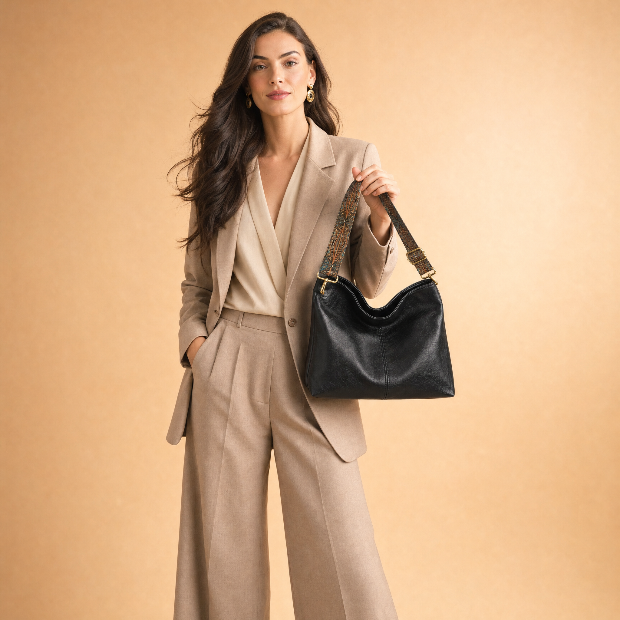 Women's Leather Tote Bag – Large Shoulder Work Travel Bag
