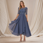 Elegant Lace Dress | Timeless Charm with Breathable Fabric | Flattering Fit for Every Occasion