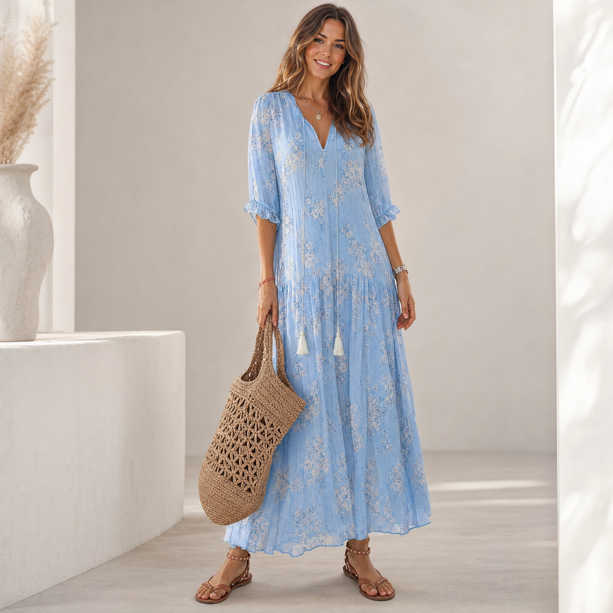 Flowy Summer Dress for Women