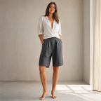 Renee | Comfort Shorts with Elastic Waistband | Breathable Design for All-Day Wear