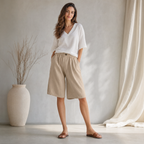 Renee | Comfort Shorts with Elastic Waistband | Breathable Design for All-Day Wear