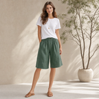 Renee | Comfort Shorts with Elastic Waistband | Breathable Design for All-Day Wear