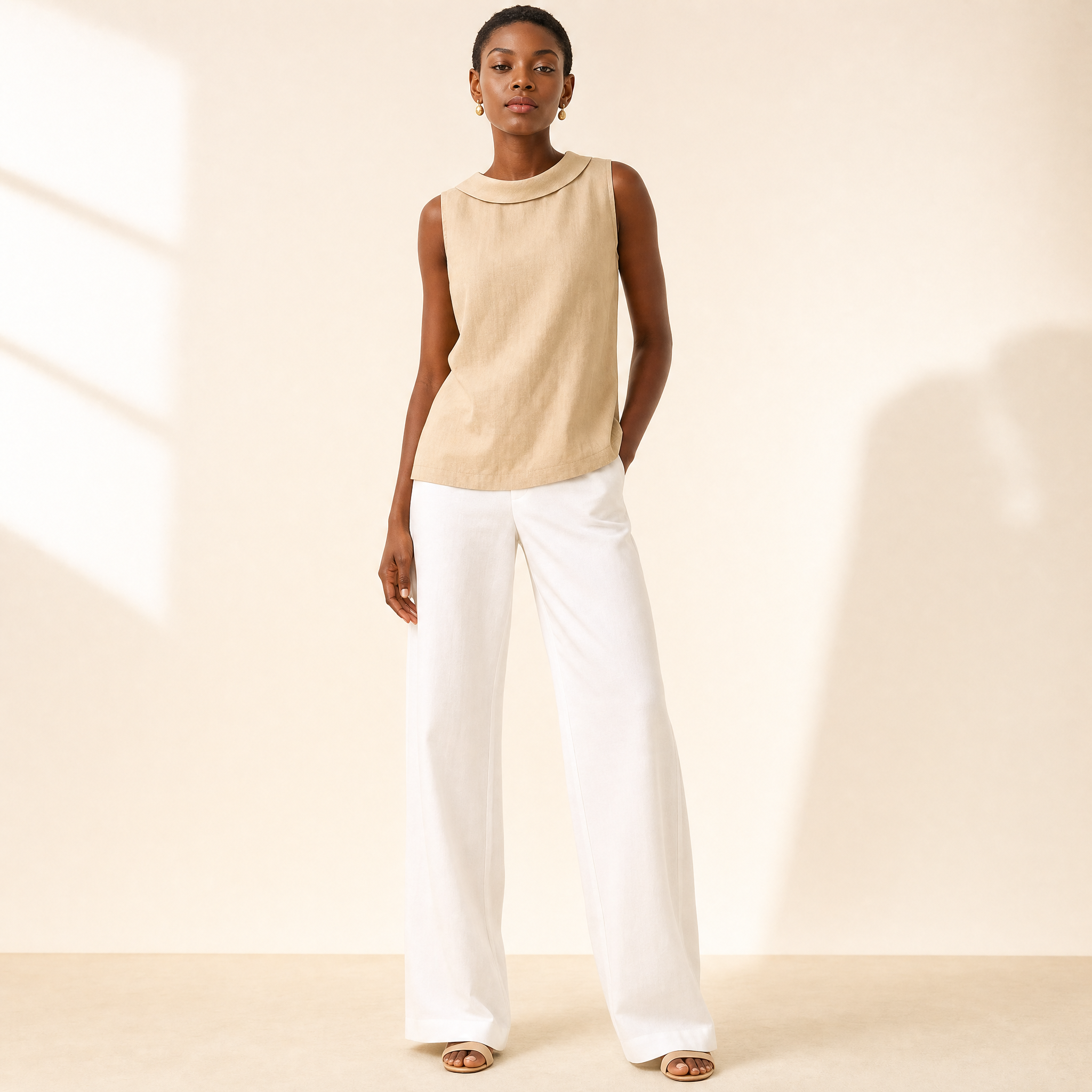 Maria Collection | Women's Going Out Tank Top with Flattering Silhouette | Effortless Summer Style