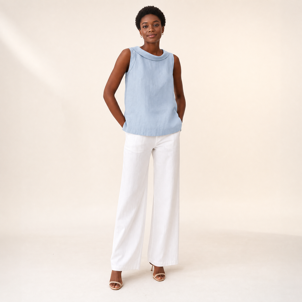 Maria Collection | Women's Going Out Tank Top with Flattering Silhouette | Effortless Summer Style