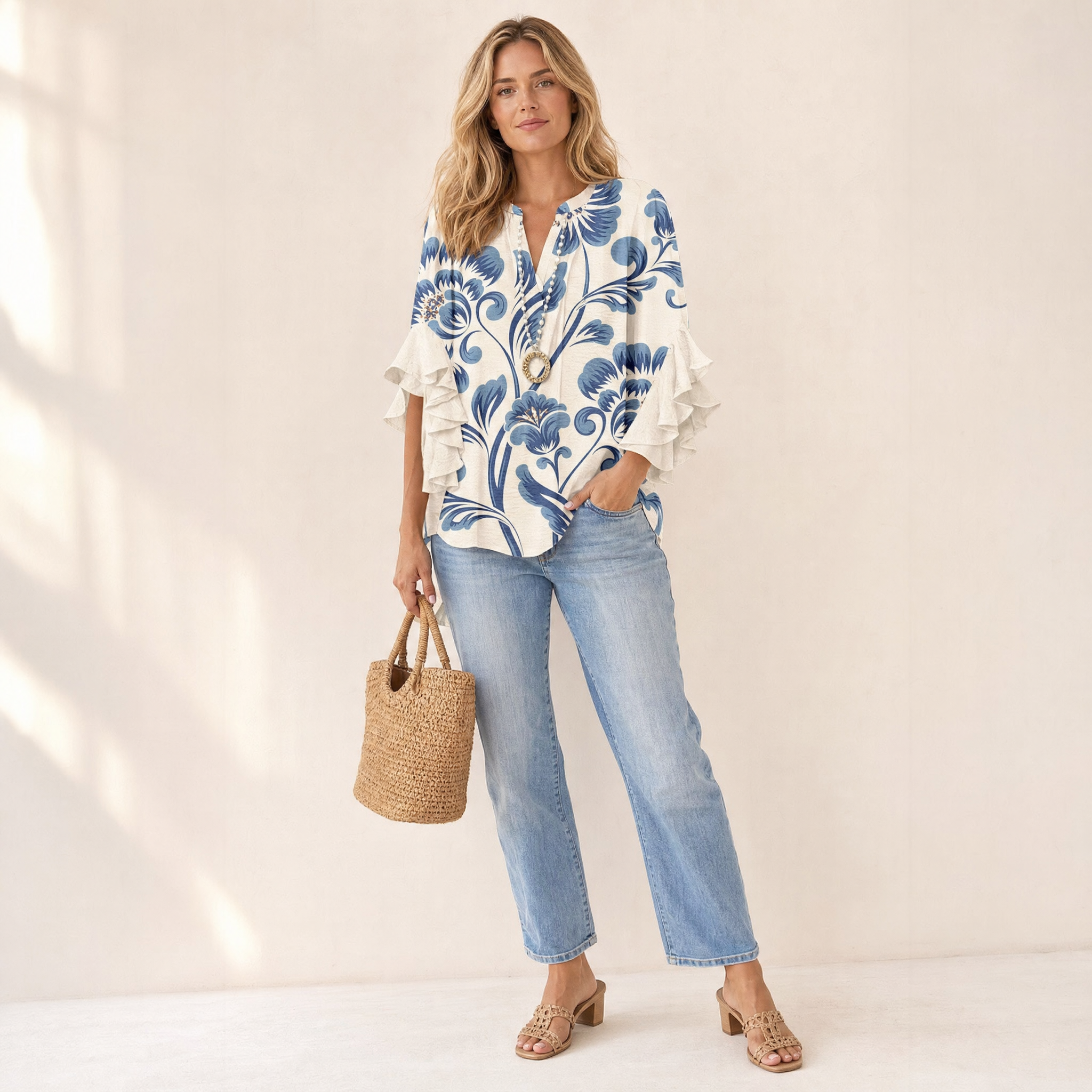 Lightweight Women's Blouse with Airy Comfort | Feminine Design for Everyday Versatility