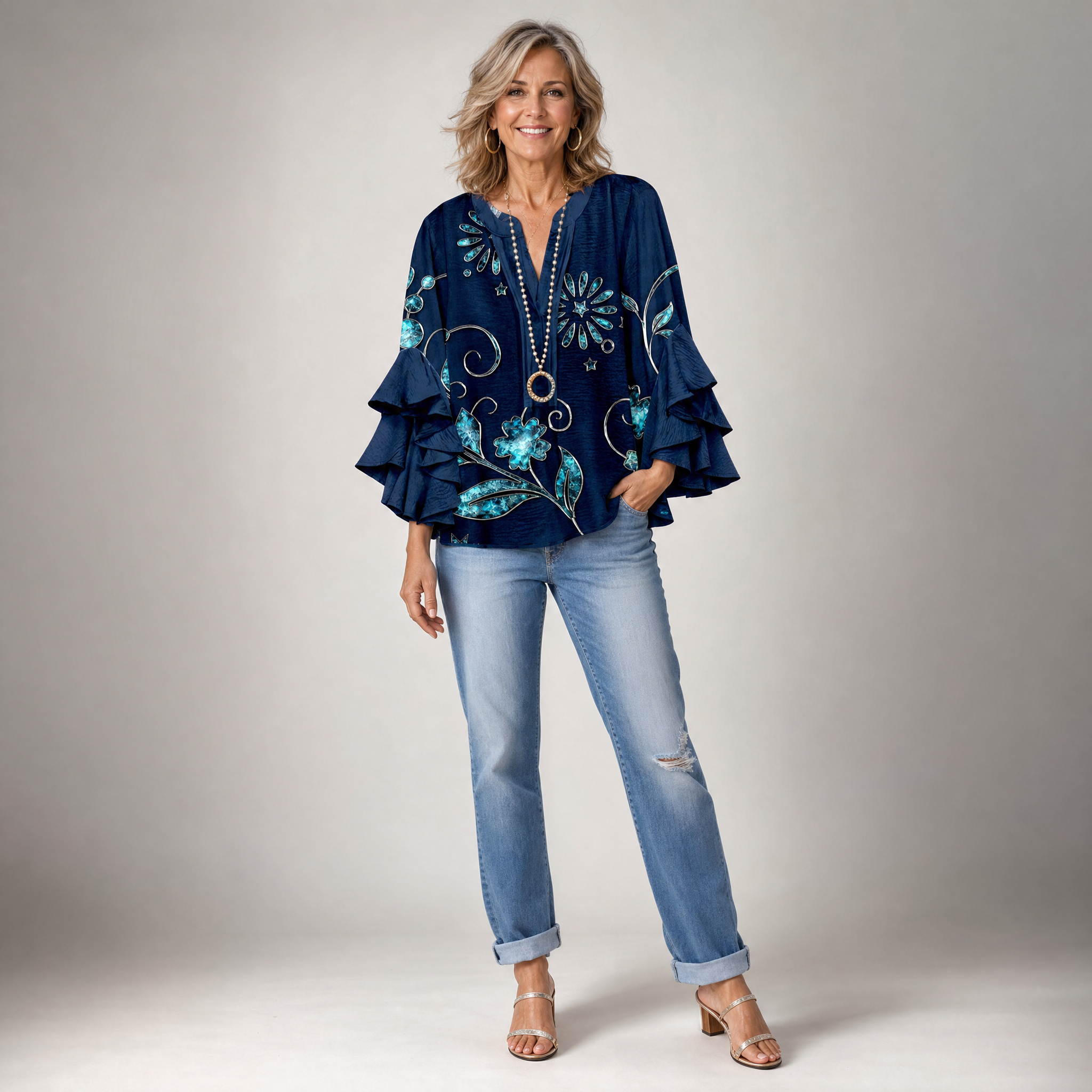 Lightweight Women's Blouse with Airy Comfort | Feminine Design for Everyday Versatility